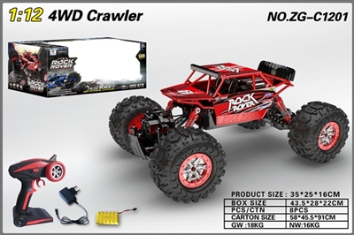 1; 12 roll frame 4 x4 car climbing the cover (alloy) - OBL675729