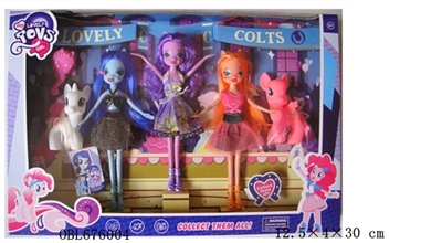 Nine inch horse dolls - OBL676004
