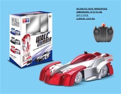 Remote control wall climbing car (red, blue, black) - OBL676557