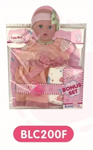 16 to 18 inches doll clothes with urine trousers pacifier - OBL676812