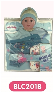 16 to 18 inches doll clothes with urine trousers pacifier - OBL676821