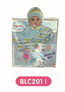 16 to 18 inches doll clothes with urine trousers pacifier - OBL676825