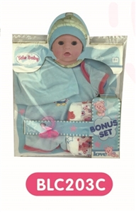 16 inch dolls clothes with urine trousers pacifier - OBL676839