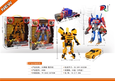 The fourth generation of deformation of the police car - OBL677072