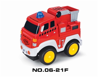 Inertial cartoon fire engines - OBL677169