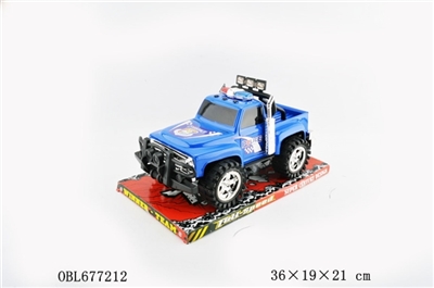 Inertial cross-country police car - OBL677212