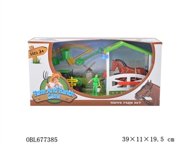 The farmer chariots and horses gate - OBL677385