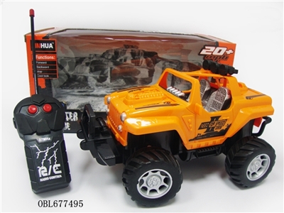 Two big wheel off-road vehicles - OBL677495