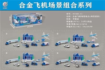 Alloy series aircraft scene combination - OBL677518