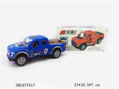 电动360度旋转开四门灯光音乐万向车 - OBL677617