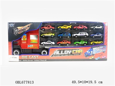 Large container 12 classic alloy car - OBL677813
