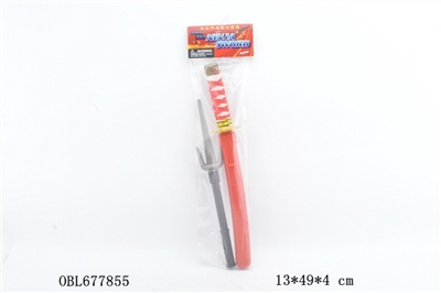 Ten thirty bifurcation, the samurai sword - OBL677855