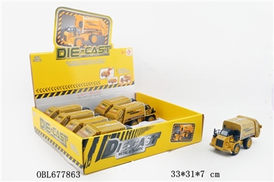 1:6 0 alloy transporter in mines, back light, after the bucket can open - OBL677863