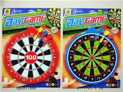 2 suction plate magnetic dart board - OBL677886