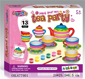 DIY painting graffiti suit the teapot - OBL677901