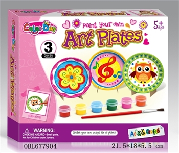 DIY painting graffiti dishes suit - OBL677904