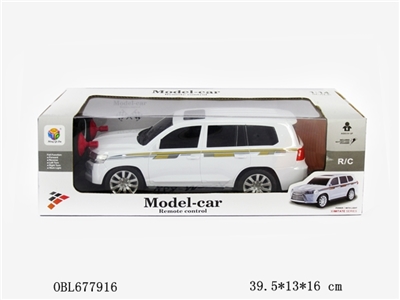 1:14 Toyota 4 through simulation rand cool LuZe with electric remote control a vehicle lights - OBL677916