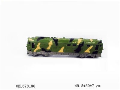 The train model (camouflage 2 color, orange) - OBL678186