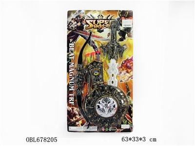 Swords, shields, bows and arrows - OBL678205