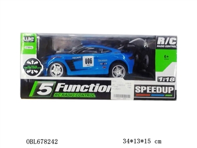 1:18 five-way remote control car - OBL678242