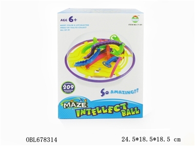 3D智力迷宫球（209关） - OBL678314