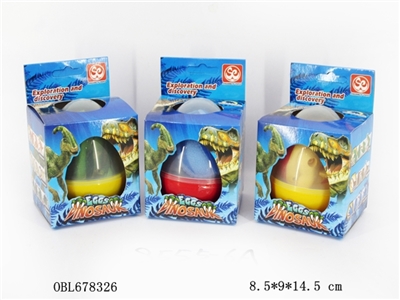 Deformation simulation dinosaur egg - OBL678326