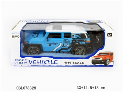 1 in 16 four-way remote control car Toyota FJ cruiser 】 【 - OBL678328