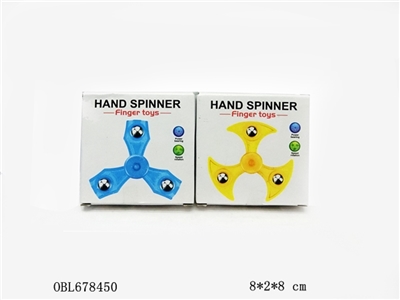 手指陀螺3款4色混装 - OBL678450