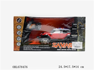 The mini remote control car 1:18 Dakar rally PVC - OBL678476