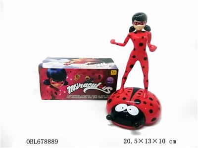 Electric universal ladybug girl acoustic band tapes lighting project - OBL678889