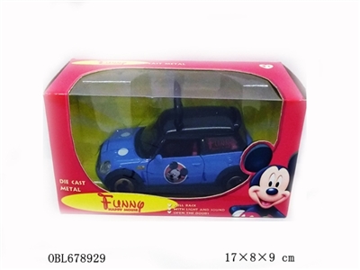 Mickey mini alloy car - OBL678929