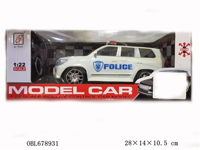 Four-way away a police car - OBL678931