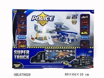 The military in the parking lot - OBL679028