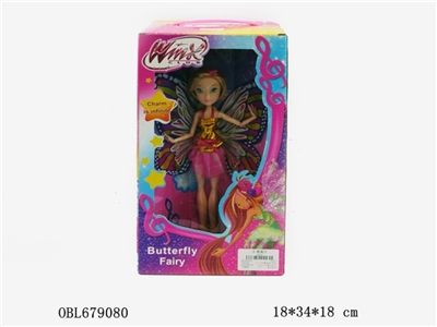 11.5 inch heavy body joints, beautiful faery color box all around - OBL679080