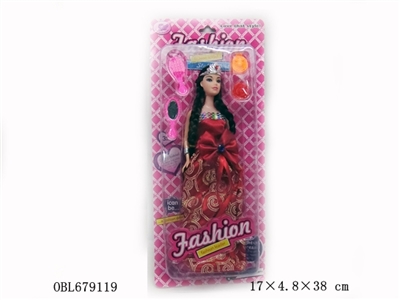 11.5 inch solid body big skirt barbie - OBL679119