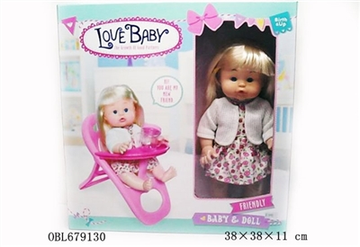 Eat chair doll suit - OBL679130