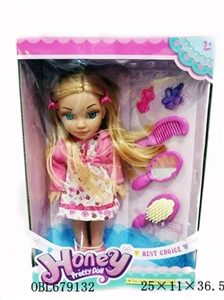 13 inch girl suit doll - OBL679132