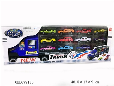 Goods transportation vehicle 12 alloy car - OBL679135