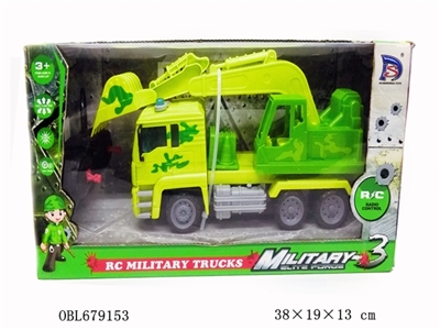 Remote control excavator - OBL679153