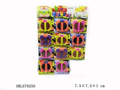 卡通变形眼镜蝴蝶 - OBL679250