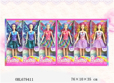 11.5 inch solid body colorful lights beautiful faery (conventional) - OBL679411