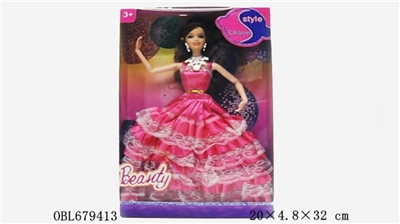 Mixed color 11.5 -inch barbie clothes - OBL679413