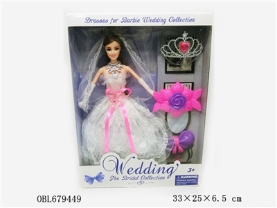 11.5 inch solid dress barbie - OBL679449