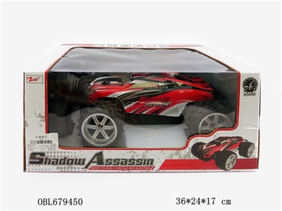 For half the proportion of 2.4 G remote cross-country car at a high speed - OBL679450