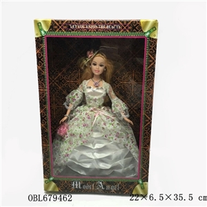12.5 -inch barbie girl wedding dresses - OBL679462