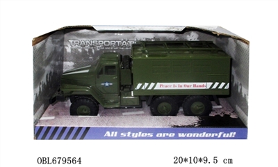 MINI军用惯性沙罐车（军事系列） - OBL679564