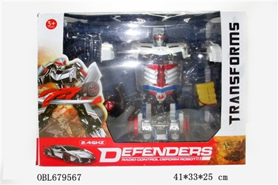 1:14 batong remote control deformation of the car 