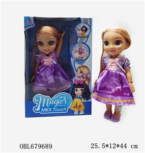 Princess (popular) music interact in hand - OBL679689