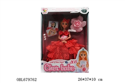 11.5 -inch fashionable dress girl - OBL679762