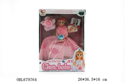 11.5 -inch fashionable dress girl - OBL679764